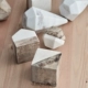 Sàn nhảy Ấn Độ nhập khẩu đá cẩm thạch Bắc Âu bằng gỗ xoài khâu giấy chặn phòng học để bàn trang trí sáng tạo