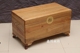 Hộp bạch đàn mặt phẳng hộp gỗ vali gỗ rắn hộp sơn vẽ hộp hộp đám cưới hộp hồi môn - Cái hộp hộp gỗ thông Cái hộp