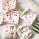 6 đồ lót cotton phụ nữ eo thấp quần short tam giác người yêu dâu tây đơn giản đồ lót