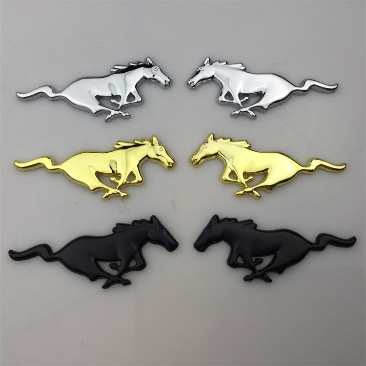 Ford car logo New Mondy Mustang pair wagons Labeling Fox Metal Modified Loading Labeling Pair Dress Code
