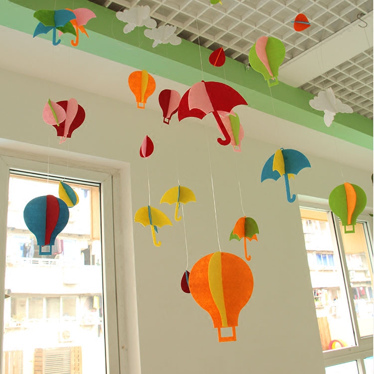 Kindergarten Decoration Hanging Wall Ceiling Classroom