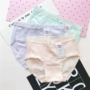 6 cotton mid-eo đồ lót kích thước lớn trung bình quần short nữ tam giác quần lót nâng mông