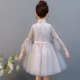 Cô gái đám cưới fluffy cô gái cô gái sinh nhật buổi tối ăn mặc công chúa váy hoa cô gái đàn piano trang phục 2018 mới váy đầm thu đông cao cấp bé gái Váy trẻ em
