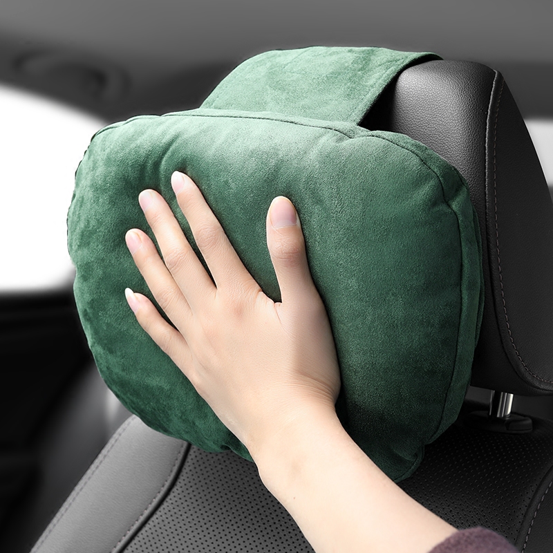 S Class Car Suede Velvet Pillow For Automobile Neck Pillow Maybach Pillow Creative Pillow Mercedes Benz Interior Products