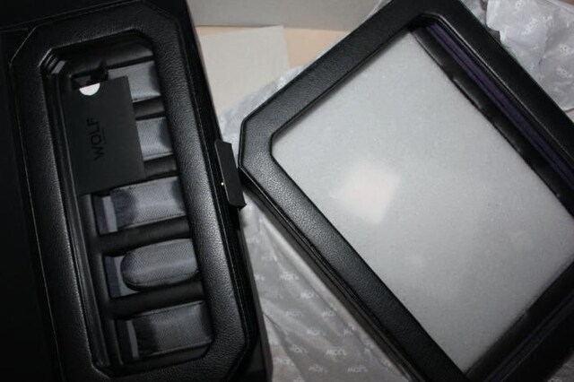 Wolf Windsor Windsor Five/Ten Watch Storage Box