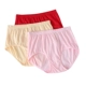 Đồ lót AB chính hãng cotton cỡ lớn eo cao thả lỏng trung niên và thoải mái cotton nữ boxer quần short nữ L612