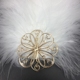 Vintage lông vương miện cô dâu vương miện lông phụ kiện tóc clip clip lông trâm chụp ảnh cưới sân khấu hiệu suất dây buộc tóc đẹp Phụ kiện tóc
