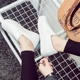 Giày lười một chân giày nữ mùa xuân 2018 mới Giày Lok Fu giày vải hoang dã nữ sinh viên Hàn Quốc giày thường mẫu giầy nữ đẹp Plimsolls