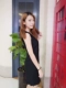 Xuân 2019 mới của phụ nữ nước hoa nhỏ ngọt ngào ngọt ngào cổ nhỏ V cổ tay không khí đầm đen - váy đầm