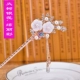 Phía bên kia của hoa, cung điện cổ xưa, phong cách Trung Quốc, tóc, công chúa, quý bà, tóc, bước, tua, tua, bọ cạp cổ điển bờm tóc đẹp Phụ kiện tóc