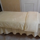 Màu sắc đẹp giường quilt bìa trắng sọc tắm tắm massage massage chăn phao muji	 Quilt Covers