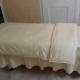 Màu sắc đẹp giường quilt bìa trắng sọc tắm tắm massage massage