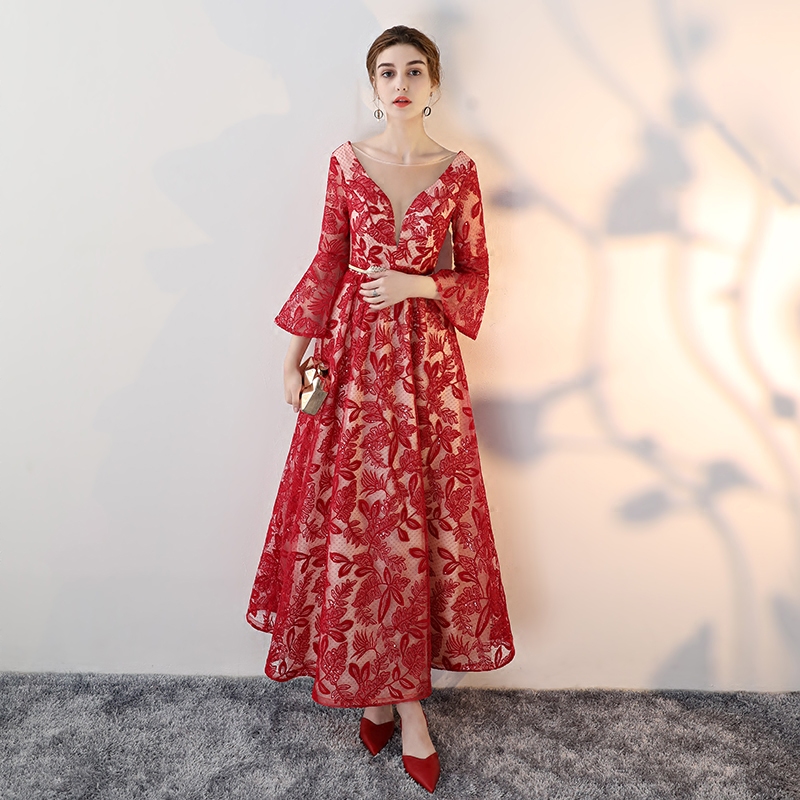 Robe de soirée conventionnel - Ref 3211192 Image 4