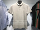 Mùa hè nam mới Anh quý ông xám tay áo gai mỏng Cotton áo ve áo polo áo thun thủy triều B1DB72610 áo polo sói Polo