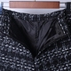 Quần short cạp cao của phụ nữ mùa thu đông Các mẫu mặc 2018 mới len rộng chân Slim mỏng mùa đông quần đế xuồng hoang dã thời trang nữ 2021 Quần short