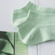 Vớ cotton cắt thấp của phụ nữ mùa hè vớ màu rắn vớ của phụ nữ vớ mỏng phần dọc sọc kết cấu đại học gió nữ vớ ngắn vớ đẹp giá rẻ Bít tất nữ