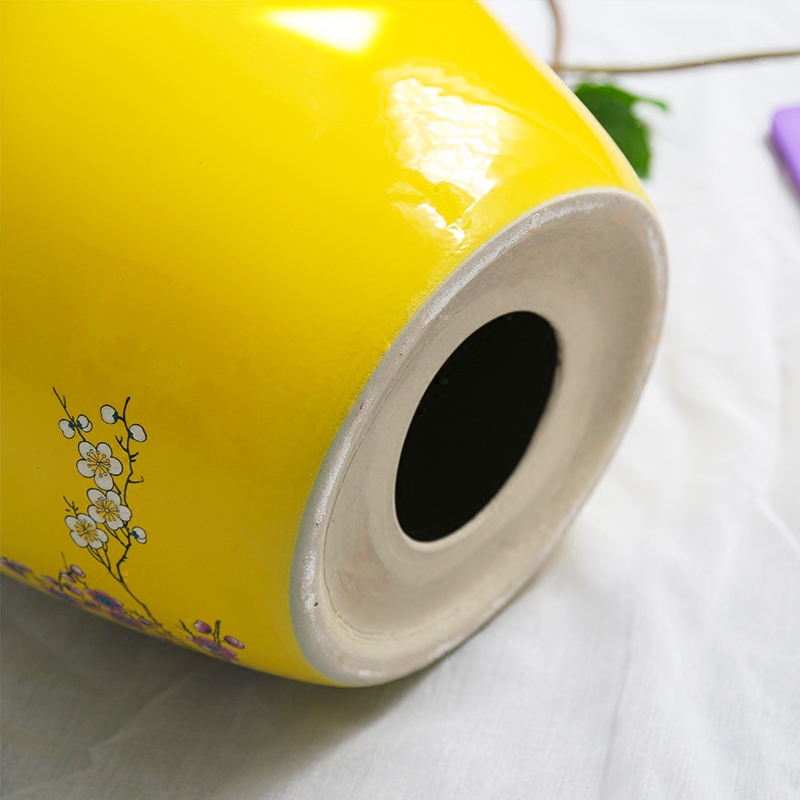 New Chinese style garden who jingdezhen ceramic who drum who dressing change who shoe block edge what cold upsetting circular mound furnishing articles