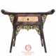 Nội thất nhập khẩu Thái Lan Rắn gỗ mây rỗng chạm khắc tủ hiên phong cách Đông Nam Á cho bàn điều khiển Shentai - Bàn / Bàn bàn trà gỗ Bàn / Bàn