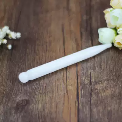 Natural White Jade eye massage stick beauty stick face scraping board face pull stick point stick pen pluck bar