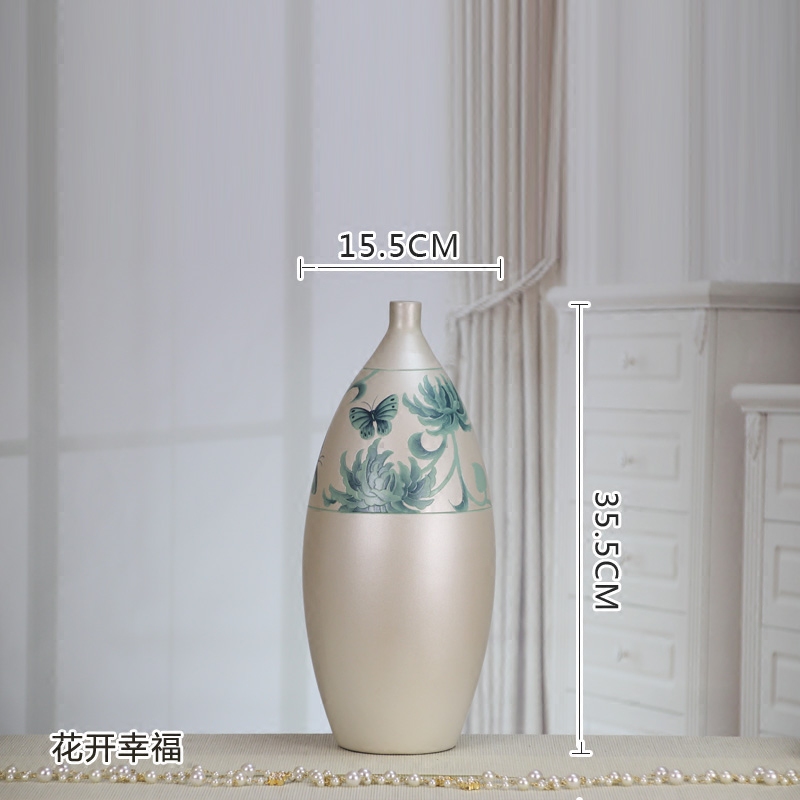 Great beauty AB I and contracted rural home furnishing articles furnishing articles version into gifts hand - made of ceramic