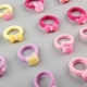 Công chúa Hàn Quốc Trẻ em Cô bé Mũ nón Phụ kiện tóc Hairpin Kẹp tóc Cô bé Baby Baby Set Cao su - Phụ kiện tóc dây buộc tóc hoa cúc Phụ kiện tóc