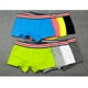 Đẹp trai t đồ lót cặp đôi rắn màu tt nữ tam giác boxer cotton rộng bên trung tính thể thao les eo sup châu Âu do lot nu Cặp đôi