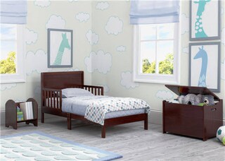 Original export to the united states children's bed toddler bed with small guardrail toy box bookshelf three-piece set original single