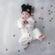 Nụ hôn mẹ Lele nữ bé Xiêm quần áo mùa thu và trang phục mùa đông phù hợp với áo khoác bé nam mùa đông sơ sinh