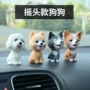 Di chuyển đầu chó trang trí xe Teddy Keji Husky Chihuahua trang trí xe dễ thương đẹp cung cấp nội thất trang trí nội thất oto