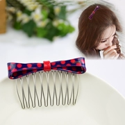 Chải tóc acrylic kẹp tóc lược lược lược bangs lược clip clip tóc clip phụ kiện tóc Hàn Quốc kẹp tóc - Phụ kiện tóc