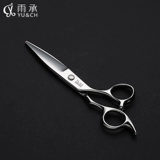 Yu Cheng 440c Профессиональные ножницы ивы, стрижка, парикмахерская, плоский сдвиг, сдвиг сдвиг, стрижка прически, прикрученная текстура сдвиг