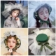 Cô dâu châu Âu và Mỹ retro Sen thủ công ren trên mũ mũ vương miện trang trí thời trang trình diễn ảnh studio phụ kiện tóc - Phụ kiện tóc