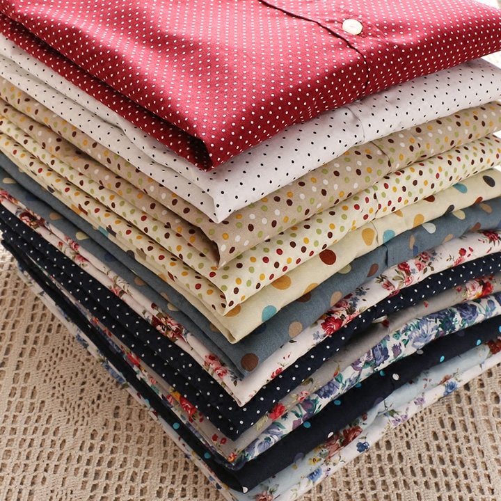 18 Autumn New Collection Pure Cotton British Plaid Floral Polka Dot Shirt Women's Long Sleeve Slim Fit Fresh Style Blouse Top