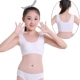 Áo ngực cô gái cỡ lớn không có vòng thép cotton màu rắn đồ lót yoga phần mỏng trường trung học cơ sở phát triển áo ngực