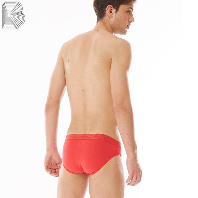 ຊຸດຊັ້ນໃນຂອງຜູ້ຊາຍ BENCH/BODY/Benqu modal cotton mid-waist animal year red triangle underwear BUB2031