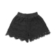 Thời trang quần short ren nữ mùa thu đông 2018 Phiên bản Hàn Quốc mới ra mắt mặc quần bốt len ​​ống rộng ống rộng chân thủy triều quần thể thao cho nữ Quần short