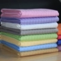 Giường cotton nguyên chất Tấm trải giường màu tinh khiết Cotton satin trải giường đơn Tấm phủ chống bụi nệm Ga phủ giường là gì