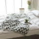 Bắc Âu thường chăn mền dệt kim giờ nghỉ trưa chăn bông sofa chăn mền len khăn trang trí con giường chăn mền - Ném / Chăn chăn đại hàn Ném / Chăn