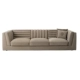 St. Gao Yang Hồng Kông phong cách sang trọng Ý nội thất Ý sofa da tùy chỉnh Louvre hiện đại tối giản sofa ba chỗ - Đồ nội thất thiết kế ghế sofa mini Đồ nội thất thiết kế