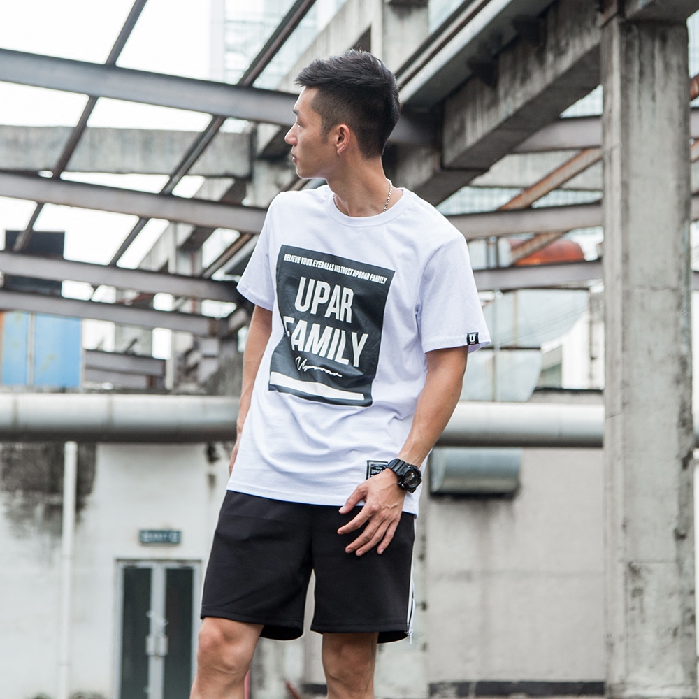 FXXK原创潮牌夏季T恤男短袖T恤 青少年日系字母纯棉情侣T恤男女款