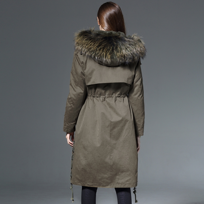 Manteau de fourrure femme TOPZOM - Ref 3173425 Image 3