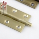 đồng Trung Quốc Cộng hòa của Trung Quốc đầu LF2.5 đầy đủ nội thất 50 vận chuyển cửa tủ bản lề đồng đồng bản lề bản lề 65-inch - Buồng tủ quần áo 4 cánh Buồng