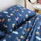 Khuya tấm đáy trống Critters rừng phim hoạt hình màu bông twill áp dụng gối tùy chỉnh dorm giường - Khăn trải giường ga trải giường mùa hè Khăn trải giường