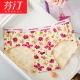 Fenting cotton nhỏ cô gái tươi quần lót nữ thun eo tam giác ngọt ngào dễ thương in quần học sinh