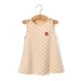 Ting dingyuan màu bông vest bé con bé váy vest dt1201 áo gile nỉ cho bé trai bé gái