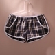 Quần kẻ sọc kẻ sọc kẻ nhà nam quần thấp eo gợi cảm Quần cotton quần tây quần quần đôi mặc nhà Quần tây