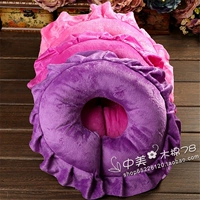 Phụ kiện giường đẹp Thẩm mỹ viện gối Massage giường Gối hình chữ U Gối gối chặn vỏ đỗ