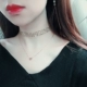 [Coup] Zhou Dongyu với dây nịt khóa đinh tán vòng cổ vòng cổ chuỗi vòng cổ chuỗi xương đòn - Vòng đeo tay Clasp vòng tay bạc Vòng đeo tay Clasp