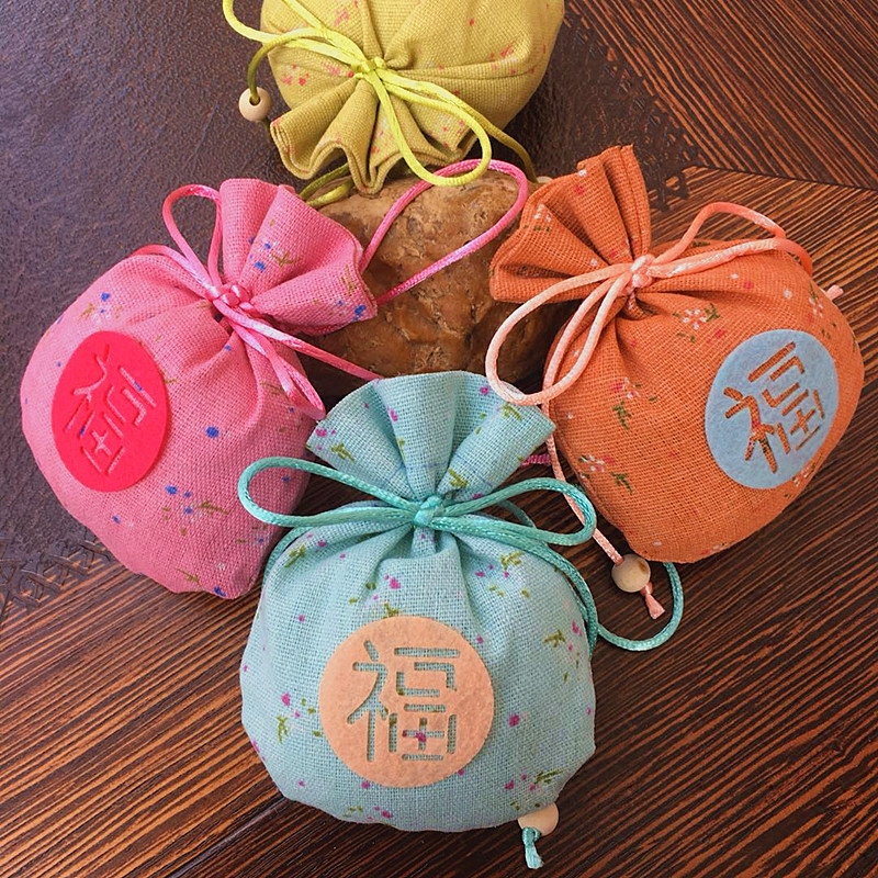 End of the Dragon Boat Festival Aweed lavender balsamic balsamic bag Bag Empty Bag Carry-on couple pocketbook bag amulet bag of ancient wind balsamic bags-Taobao