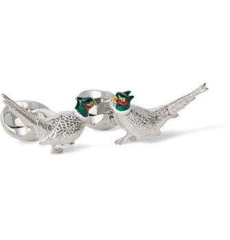 Deakin & Francis Sterling Silver Animal Series Cufflinks